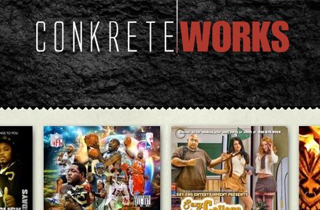 Conkrete Works Website Design